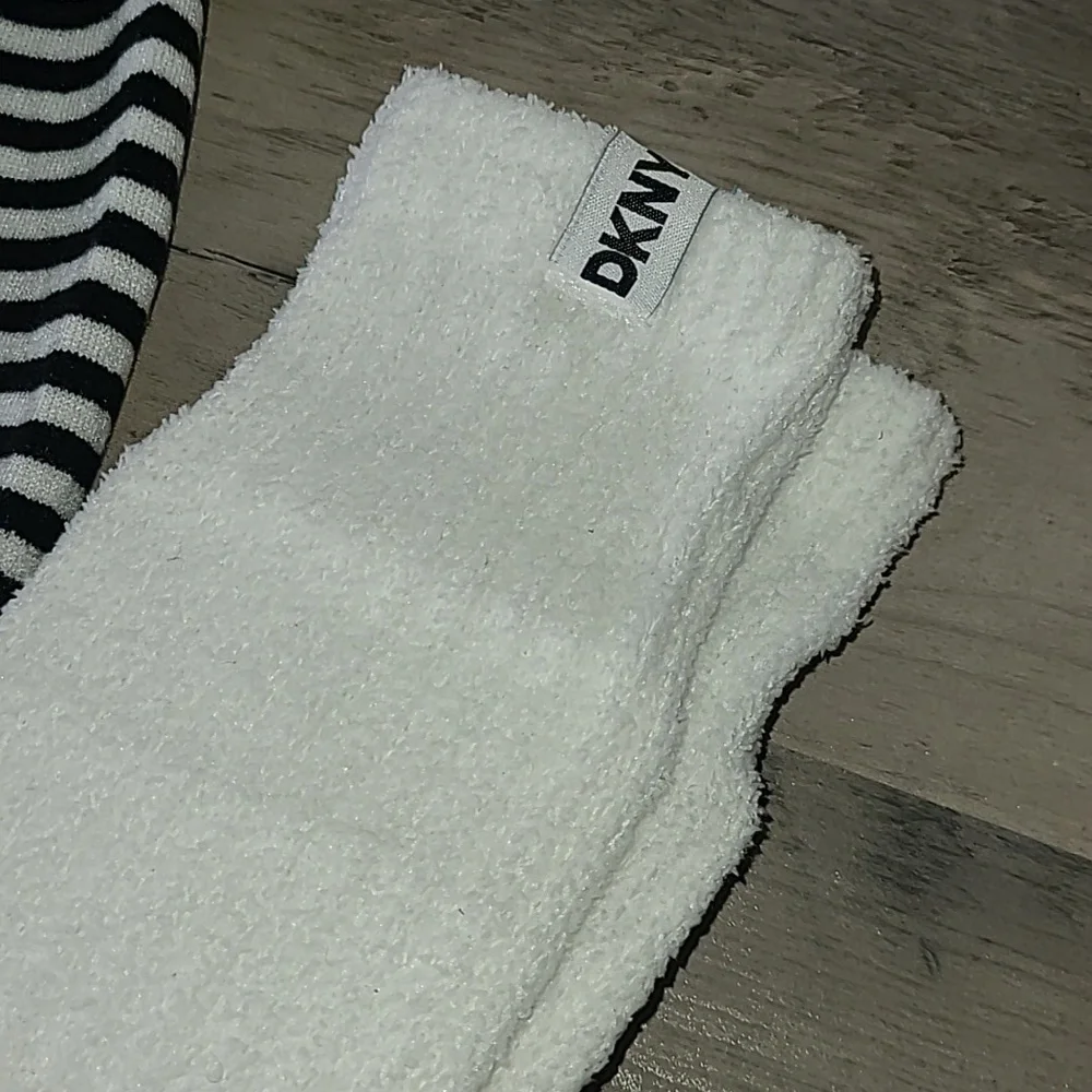 DKNY Hat, Scarf, and Cozy Socks
